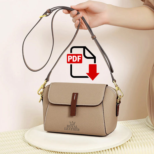 PDF Pattern Crossbody Bag Evening Bag Template