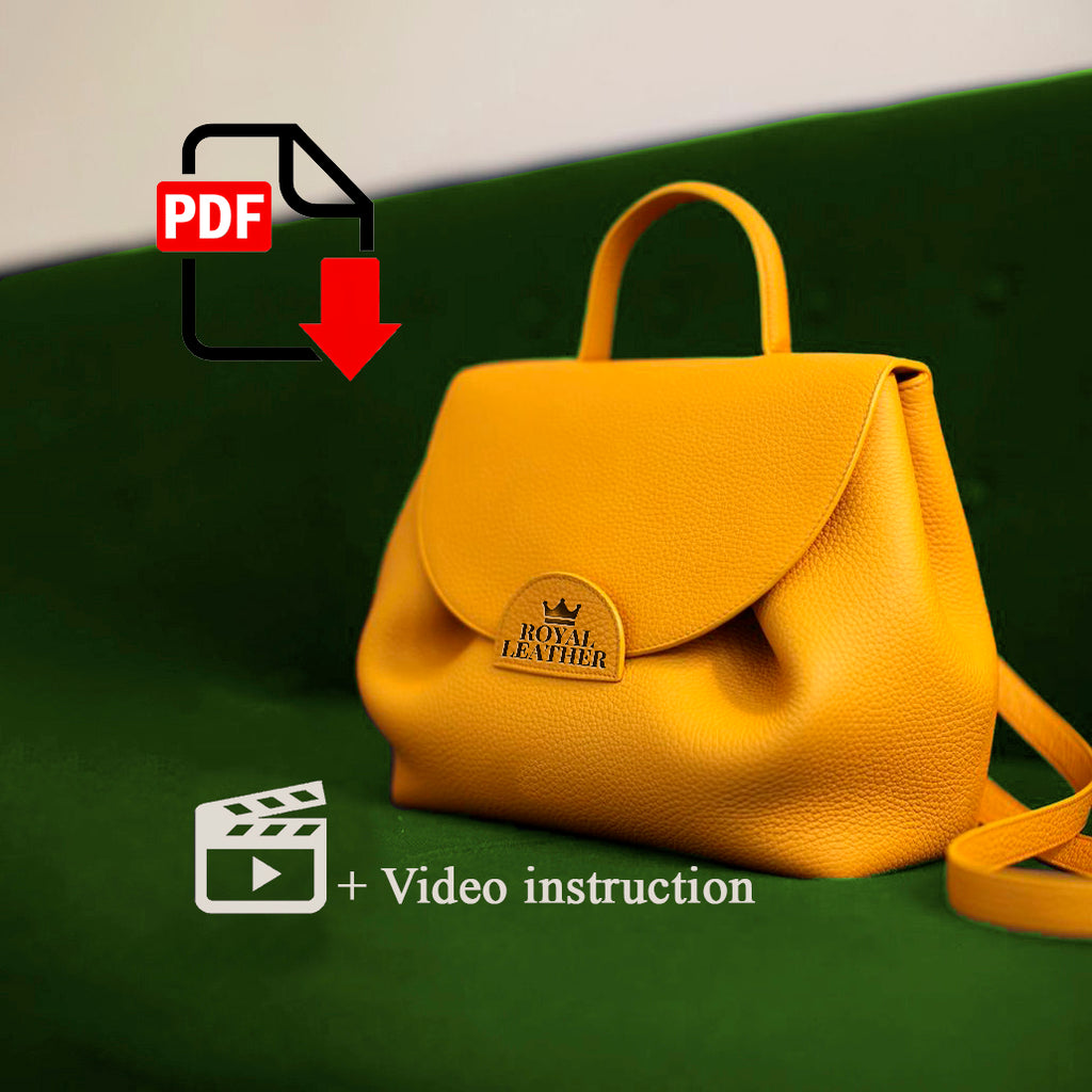Modèle PDF de sac à dos convertible