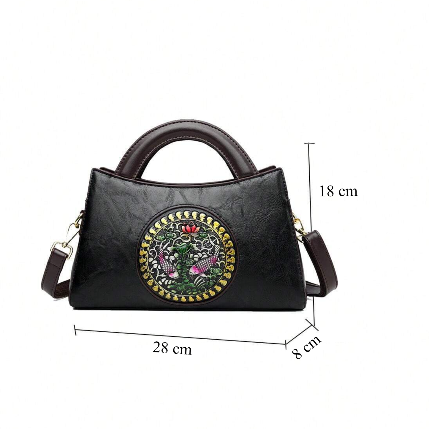 PDF Pattern Crossbody Shoulder Bag Template