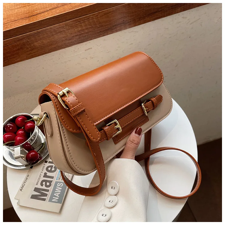 PDF Pattern Crossbody Flap Bag Template Pockets leather Boso bag Template Top Handle Bag Female leather bag Pattern DIY leathercraft Bag