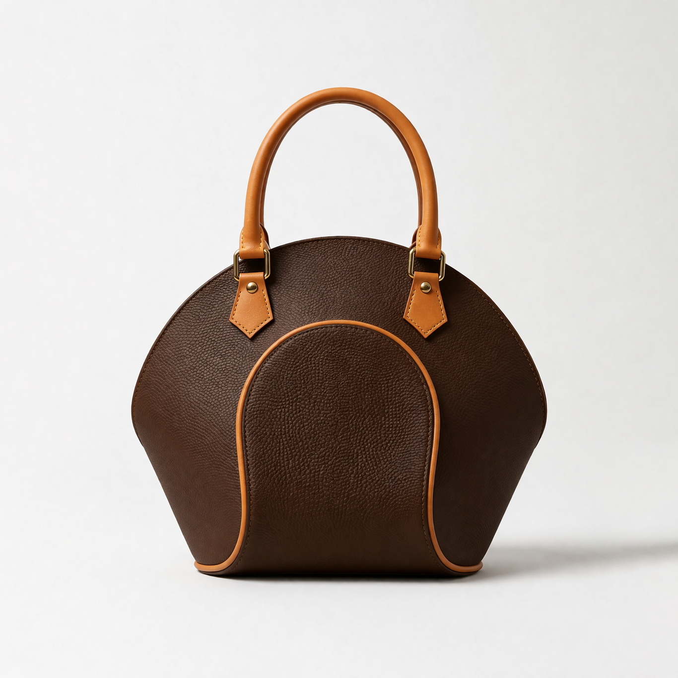 PDF & DXF Leather Tophandle Tote Bag Pattern | Laser Cut Template