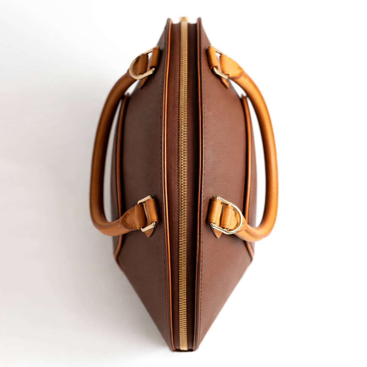 PDF & DXF Leather Tophandle Tote Bag Pattern | Laser Cut Template