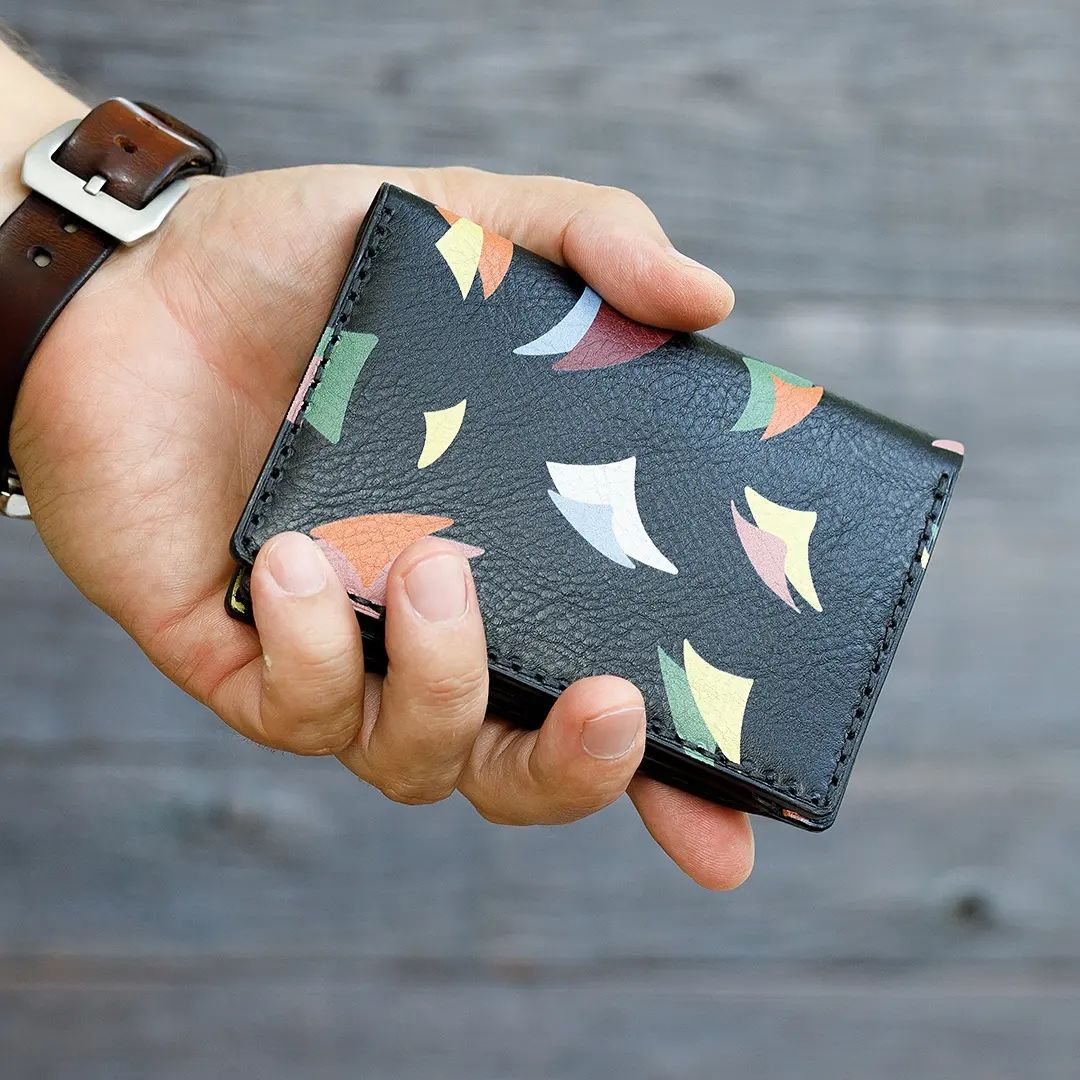 PDF Pattern Tri Fold Cardholder Men Wallet Template