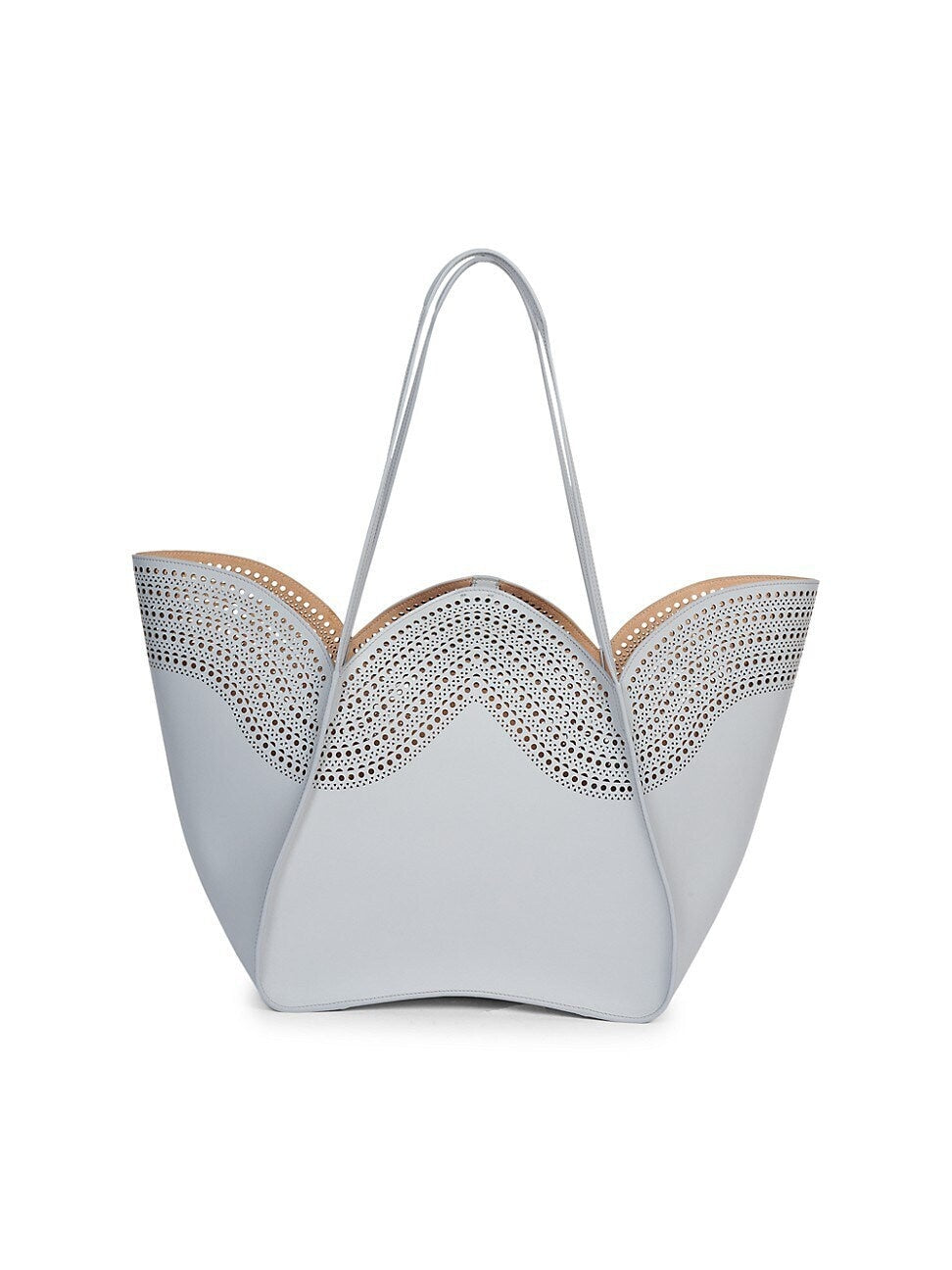 PDF Pattern Tote Perforated Bag Template with Pouch