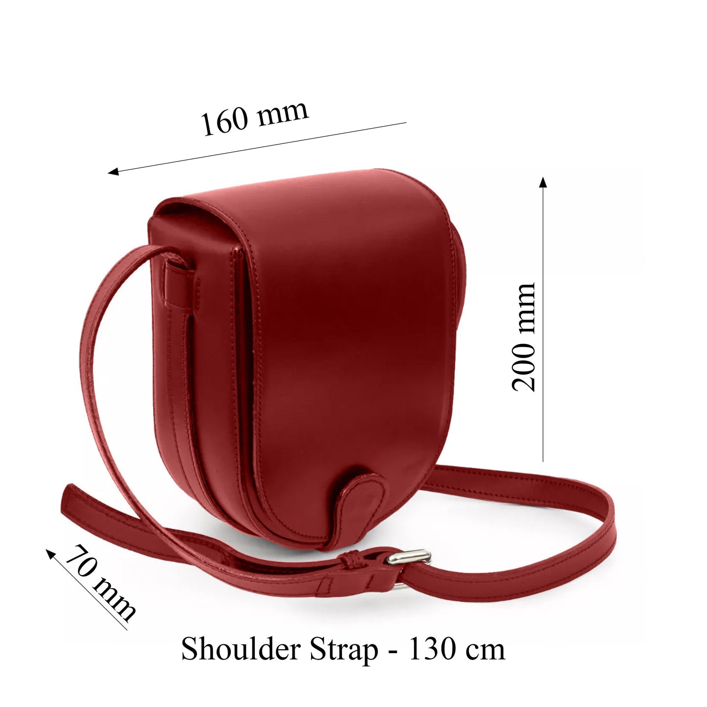 PDF Pattern Crossbody Shoulder Flap Bag Template