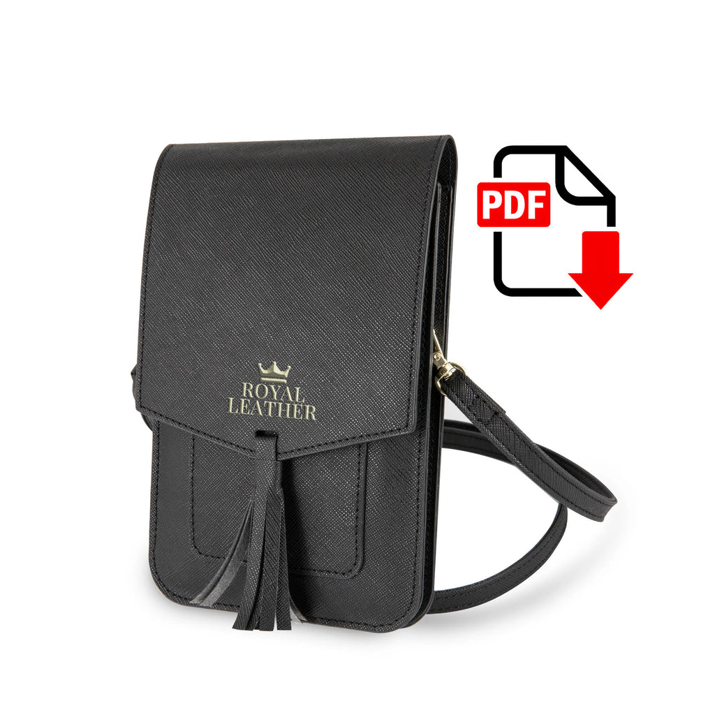 Modèle PDF de mini sac à bandoulière à rabat