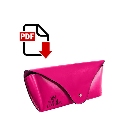 PDF Pattern Glasses Case Template