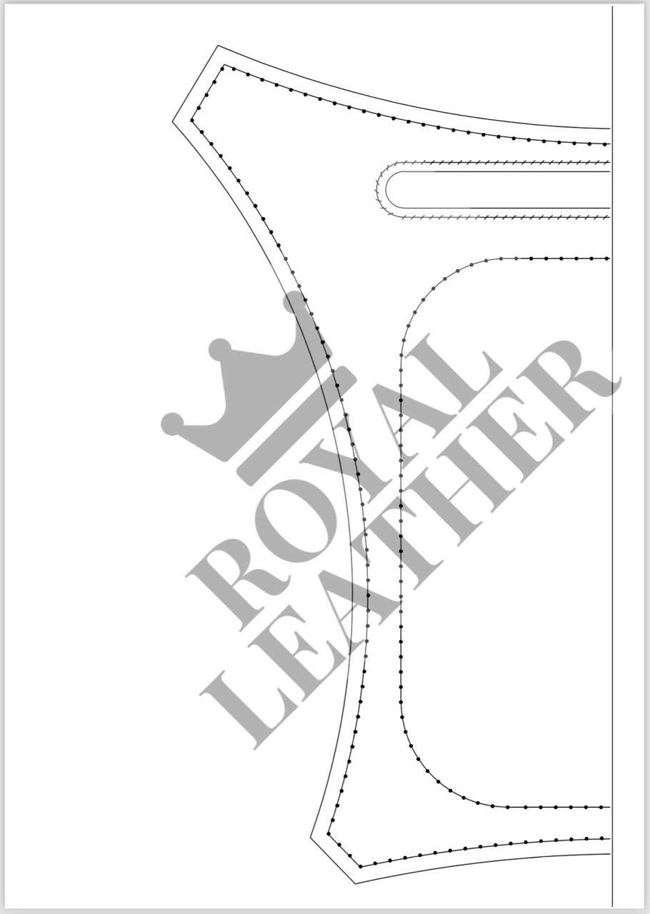 PDF Pattern Pouch Belt Hip Bag Template