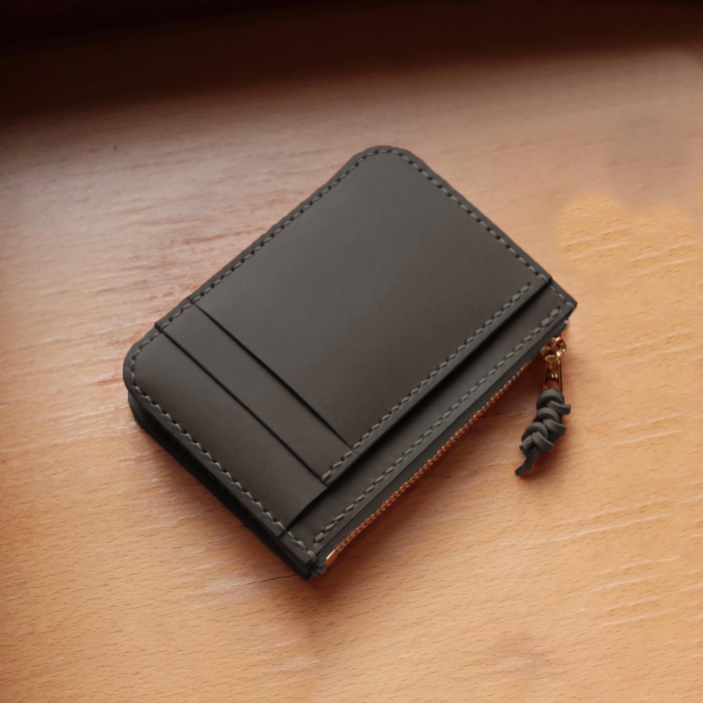 PDF Pattern Coin Card Wallet Zipper Wallet Template