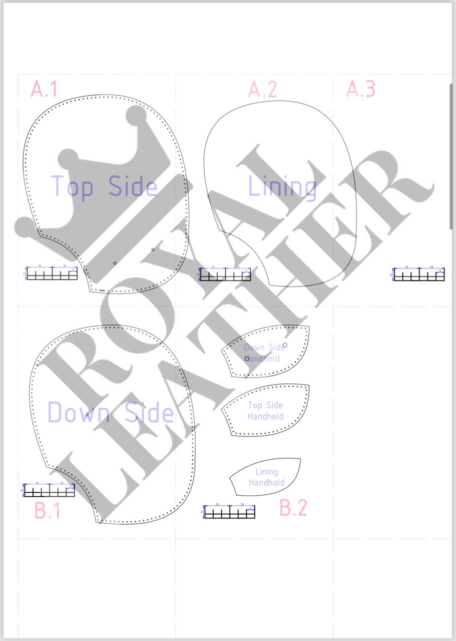 PDF Pattern Mouse pad Template