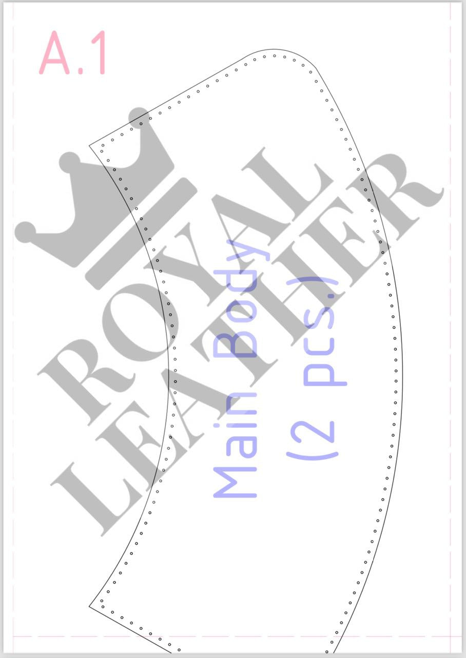 PDF Pattern Top Handle Shoulder Bag Template